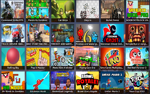 Tyrone's Unblocked Games